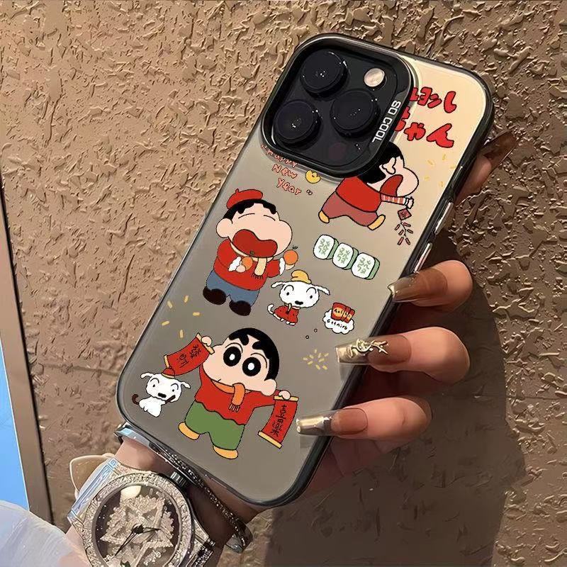 The New Cartoon Is Suitable for Iphone17 Mobile Phone Case Apple 15promax/14 Anti-drop 13pro/12/cute 16.