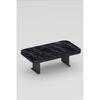 Side Table Adjustable Tray Rectangular Decorative Modern Horizontal Vertical Sofa Table Walnut