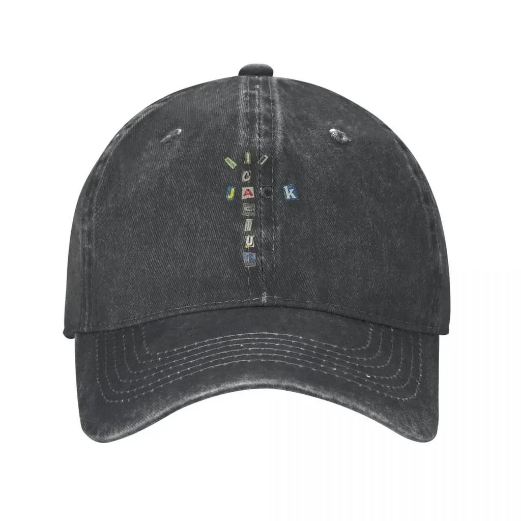 Vintage Cactus Jack Singer Baseball Cap for Unisex Women Distressed Cotton Sun Cap Outdoor Running Golf Caps Hat