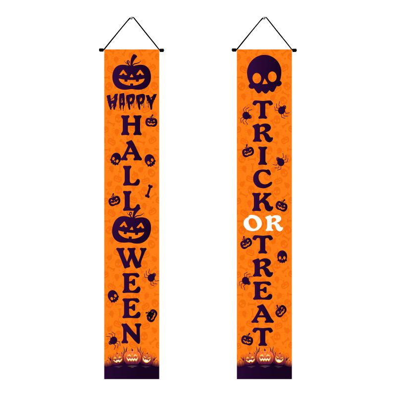 Mexický Den mrtvých Párty Dekorace Kupé Strašidelná Lebka Den Závěsná Vlajka Kupé Halloweenské Kupé Halloweenská Dekorace