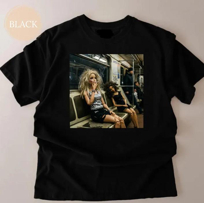 Doll Party Meme Graphic Tee, Meme Shirt, Funny Mood Tee S