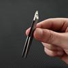 1Pc Mini Tweezers Small Tc4 Titanium Alloy Clip Portable Tweezers Nipper Edc Outdoor Tool Outdoor Pocket Maintenance Tool