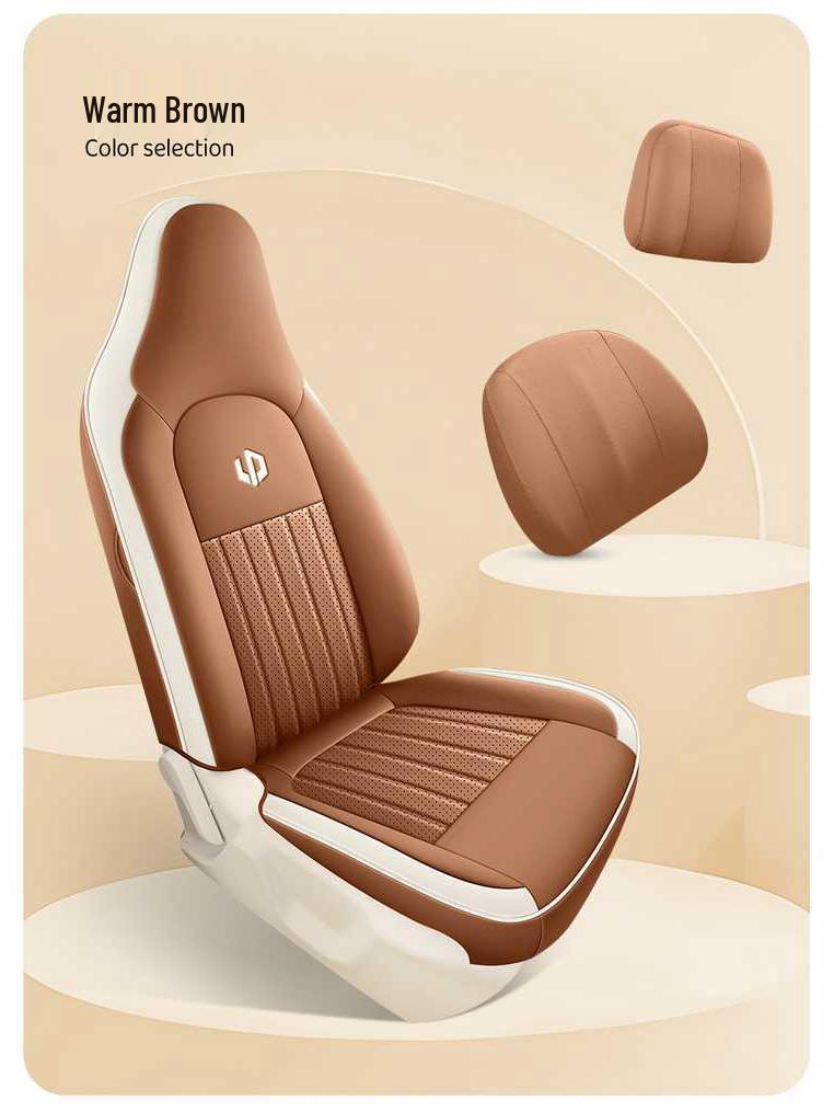 Leapmotor T03 2025 Autositzbezug - Light Enjoy Edition, Fun Share, Smart Enjoy, Ganzjahres-Vollabdeckungskissen