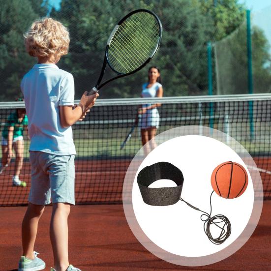 Håndleddreturballstreng Gummi Rebound hoppende ball Pålitelig Kompakt størrelse Bærbar håndleddstrening Armbåndleketøy