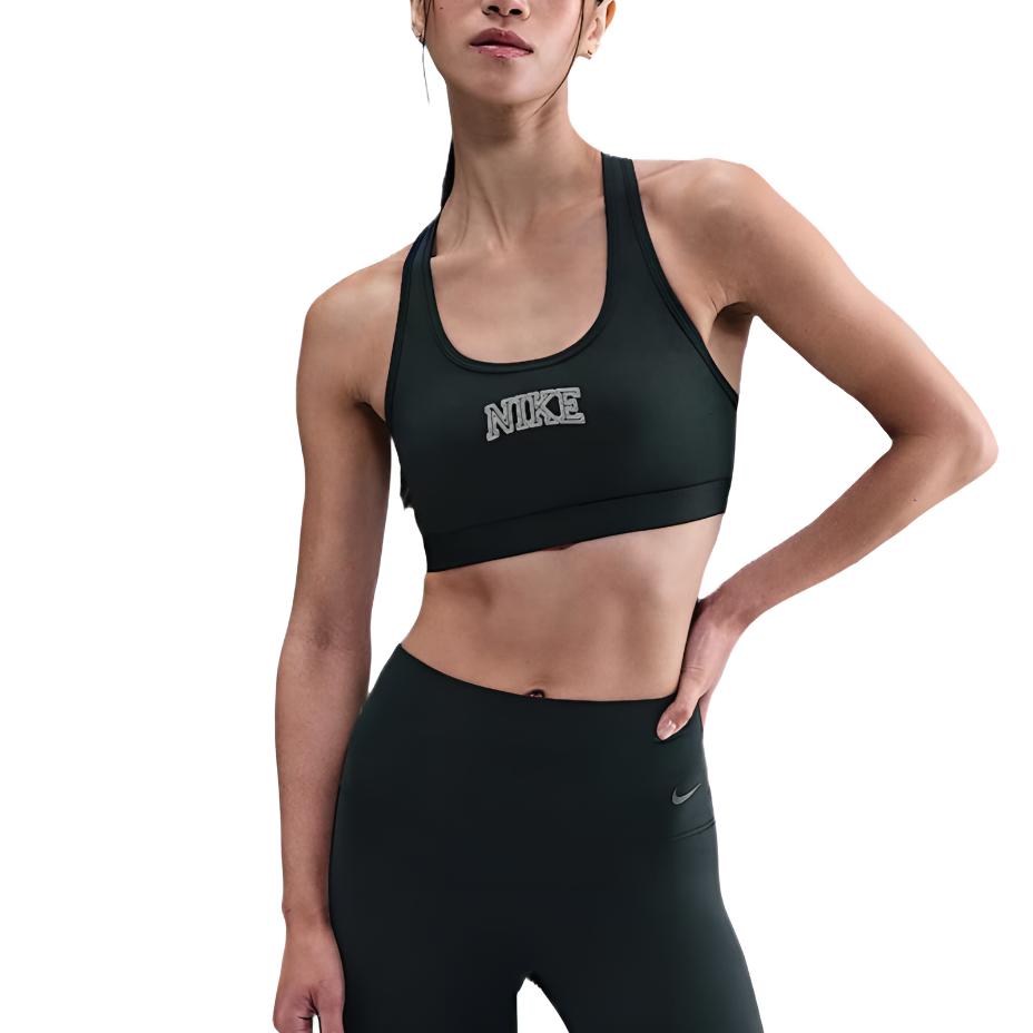 

Nike Swoosh Минималистичный Удобный Быстросохнущий Спортивный Бюстгальтер Женское нижнее белье IM7505-390 S