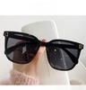 Large Frame Sunglasses for Women, UV Resistant Sunglasses for Women, Gradient Lenses for Women, High-end Anti Glare Sun Visors