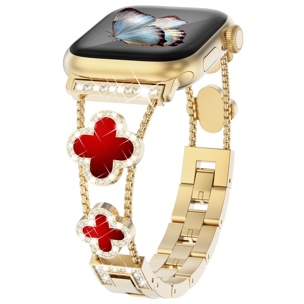Bling Diamond Band for Apple Watch Straps 40mm 42mm 41mm 38mm 46mm 44mm 45mm 49mm Metal Bracelet iWatch Ultra 2 Series 10 8 9 Se