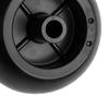 2 Stück Mähwerkrad K5371-42110 für Kubota GR1600 G2160 G18 G21 Rasenmäher Reparatur Ersatzteil Schwarz
