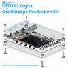 DS0138 0-500KHz Digital Oscilloscope 2.4 Inch TFT with LCD Display Alligator Probe Test Clip for DIY Measuring Instrument