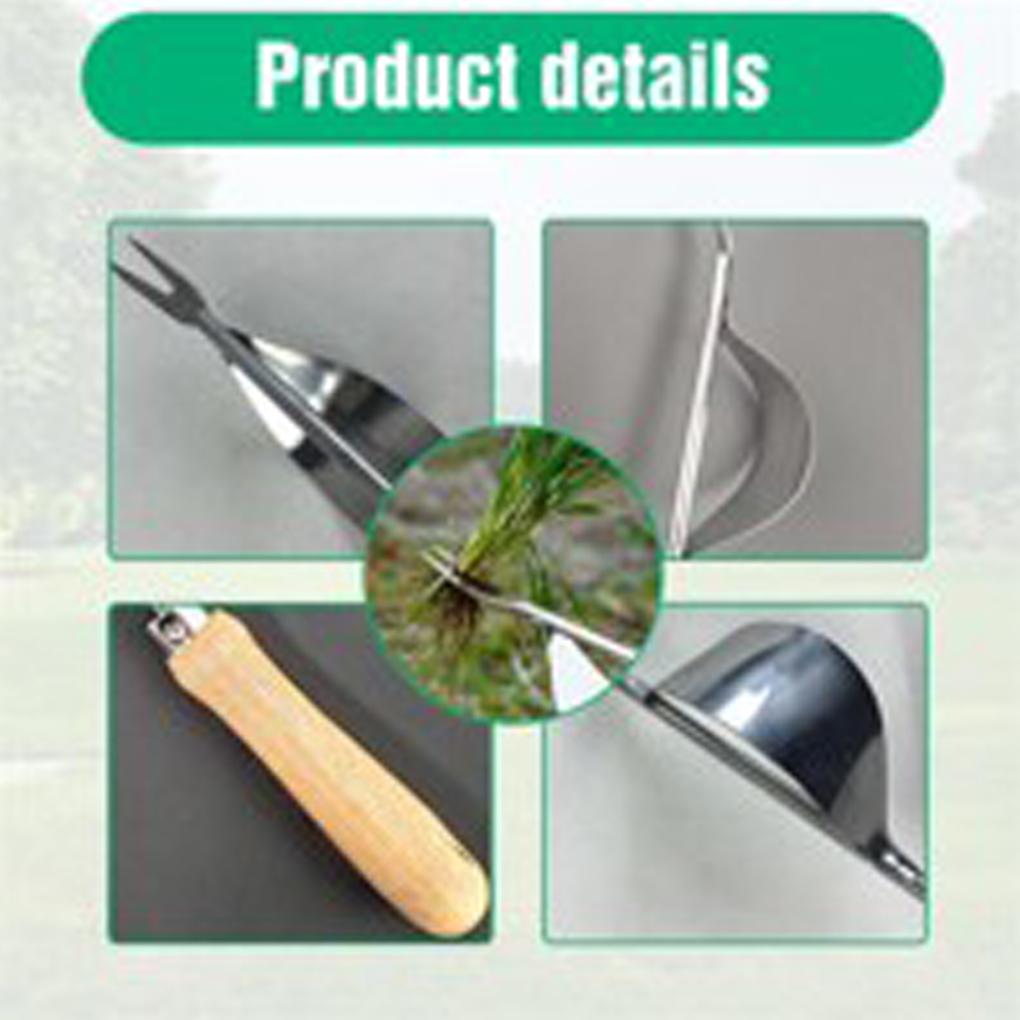 2piece Weeding Tools For Garden Must-Have Set For Lawn Maintenance Hand Weeder Tool Weed Puller