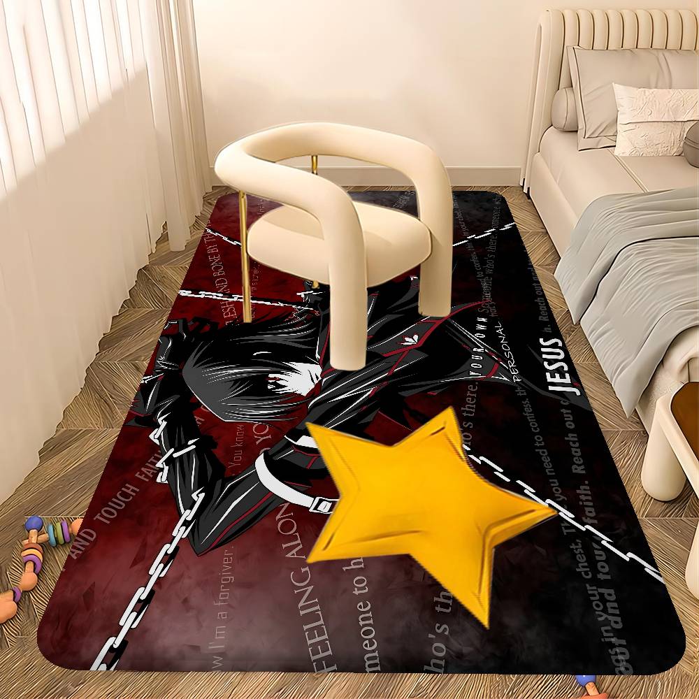 Anime Lelouch Code Geass Door Mat Washable Non-Slip Living Room Sofa Chairs Area Mat Kitchen Doormat Area Rug