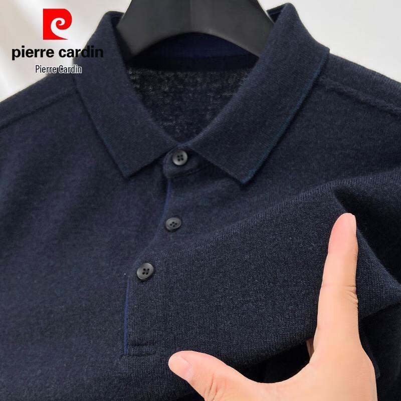

Мужской толстый свитер с высоким воротником из чистой шерсти Pierre Cardin 3XL 190/104A