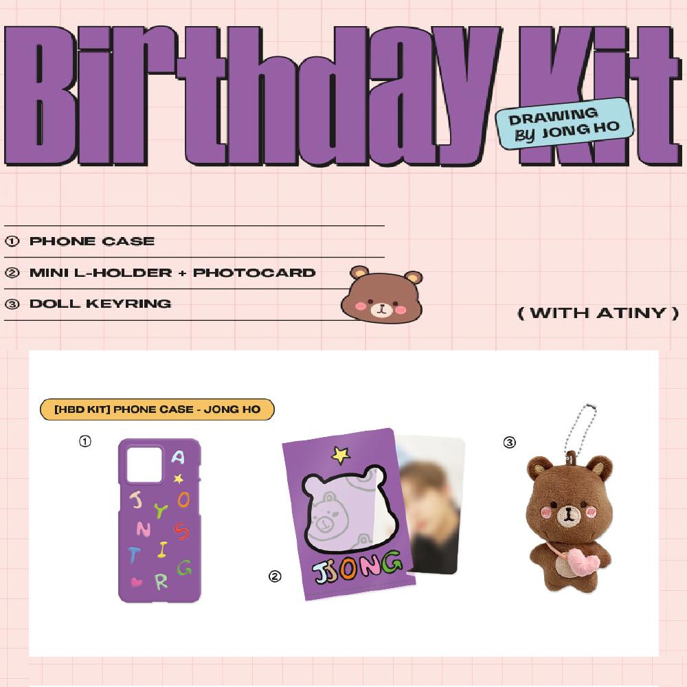 

Предзаказ Чехол для телефона ATEEZ HBD KIT JONG HO