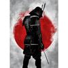Japanese Samurai Art The Seven Virtues of Bushido Poster Print Canvas Paintings HD Printed Home Wall Decor Pictures Unframed