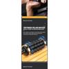 2025 New Foot Massage Roller for Shiatsu Acupoint Percussion Leg Roller Massager Relief Muscle Pain Relax Stress Massager