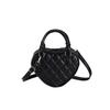 Trendy 2023 Heart-shaped Crossbody Bag Stylish Simple Pu Leather Purse For Women