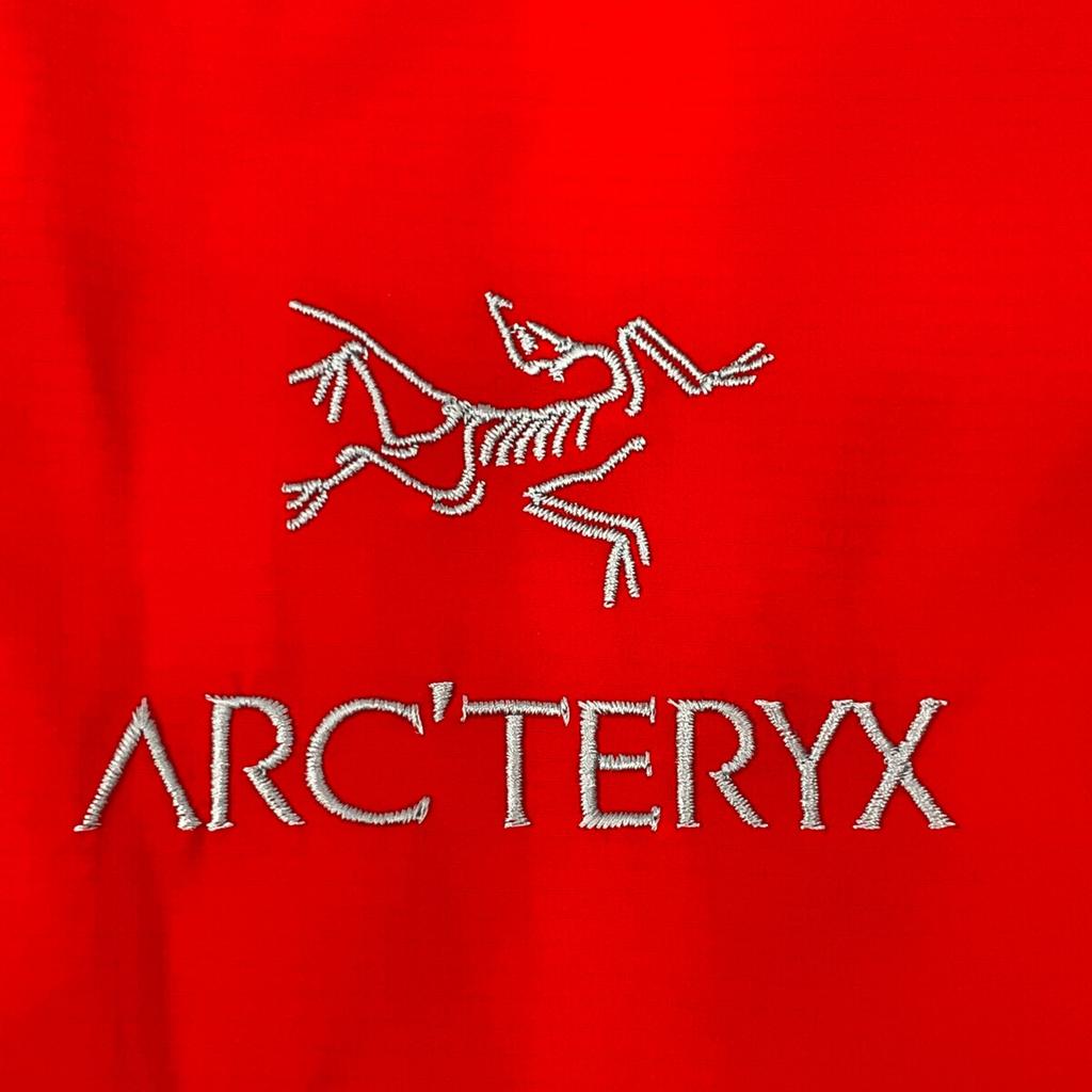 ARC'TERYX X000007349 23 Year Red Nylon Shell Atom Jacket Jacket M RedUsed