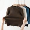 Kids Sweater Autumn Winter O-neck Fleece Thick Warm Kintwear Tops for Boys Casual All-match 2-13 Years Children Pullovers