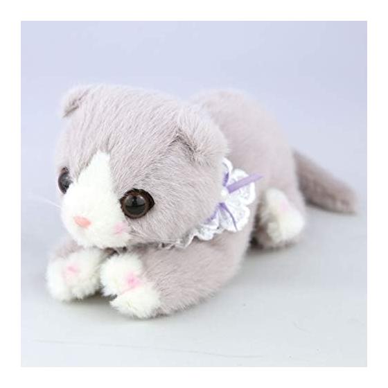 Takenoko Chaton Purple Kitten Plush Toy 16011
