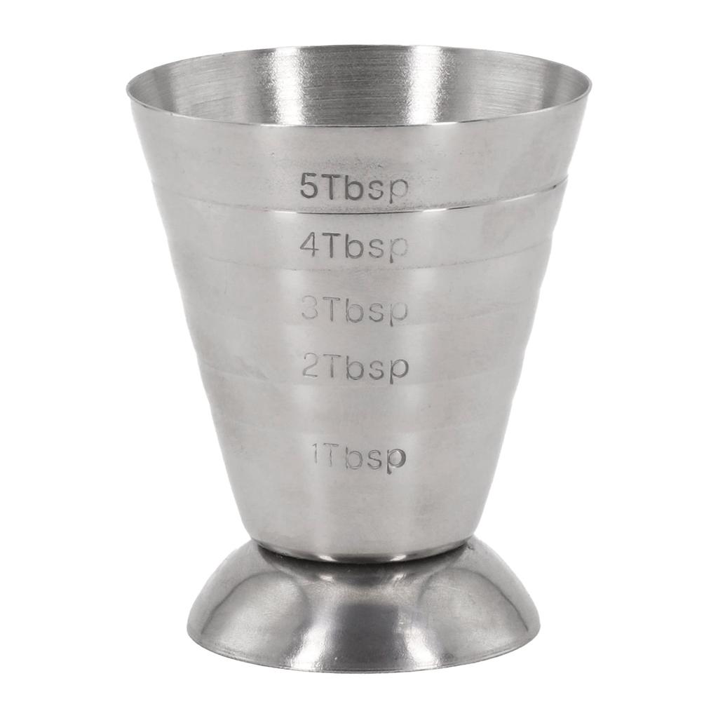 Camping For Parties High Quality BBQ Brand New Measure Cup Jigger Shot Measure Cup Mixed Cocktail Beaker Sliver