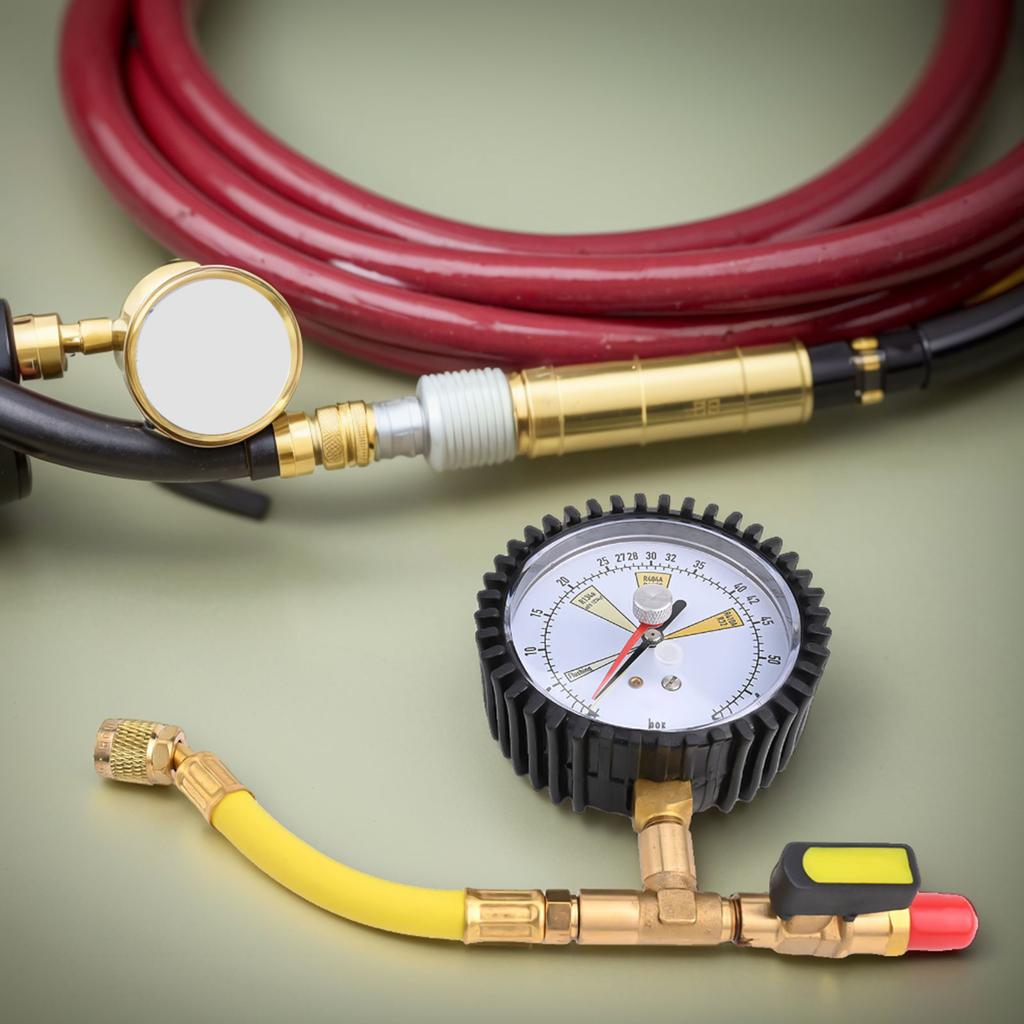 Advanced Air Conditioning Nitrogen Pressure Test Gauge for R134a R22 R407C R410A Suitable for Various Purposes