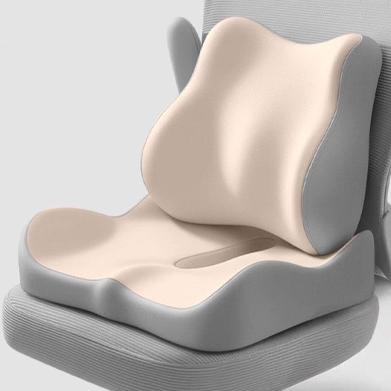Seat Cushion Ergonomically Designed Memory Sponge Pad Suitable for Office Chairs and Wheelchairs