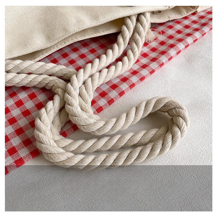 Новая простая холщовая женская сумка большой вместимости — фото 10