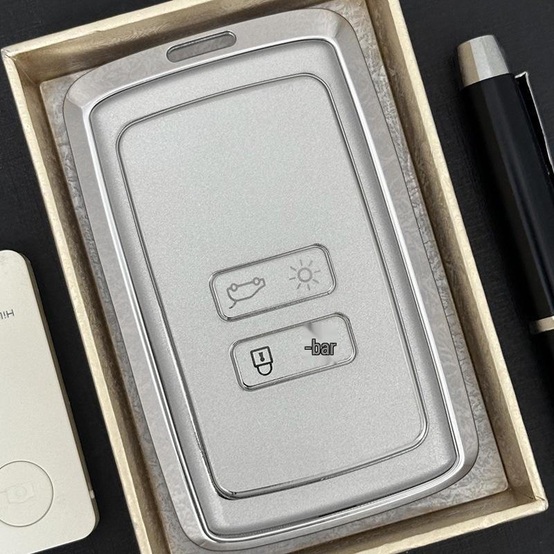 Premium Aluminum Alloy Car Key Cover for Renault Kadjar/Koleos Bo