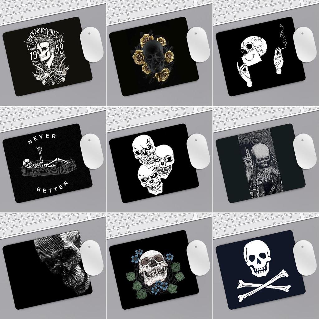 Buy Smell Skull Mice Pad Flexible Gaming Mouse Pad For Office Laptop at