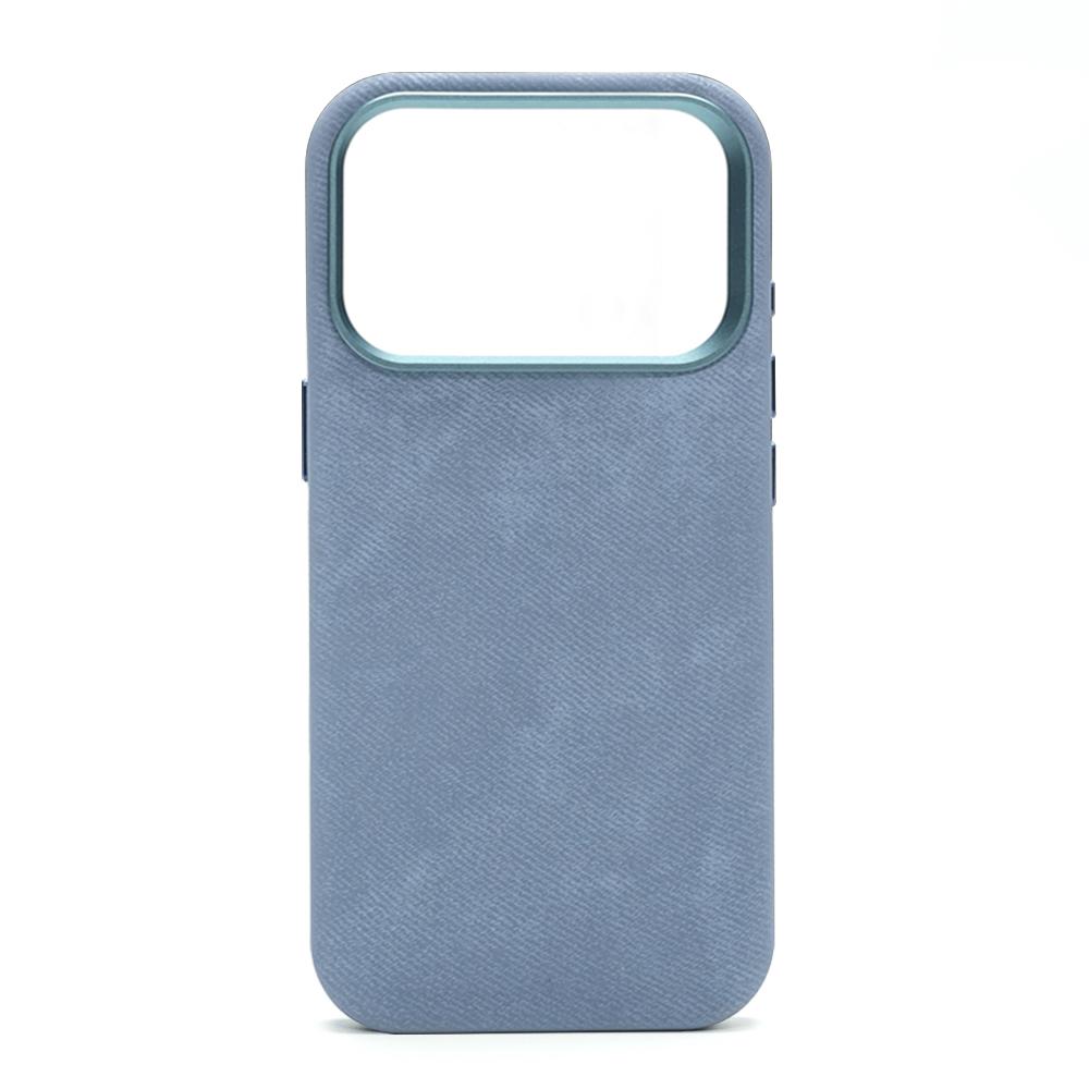 Luxury Fiber Leather Shockproof Case For iPhone 17 Pro Max 16 15 14 Plus 13 12 For MagSafe Magnetic Wireless Charging Back Cover