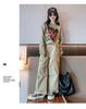 2025 Girls' Trendy Autumn Cargo Pants Two-Piece Set