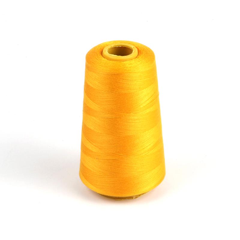 Colorful Pagoda Sewing Thread: Large Spool for Machine & Hand Sewing, 402 Yards, Black & White