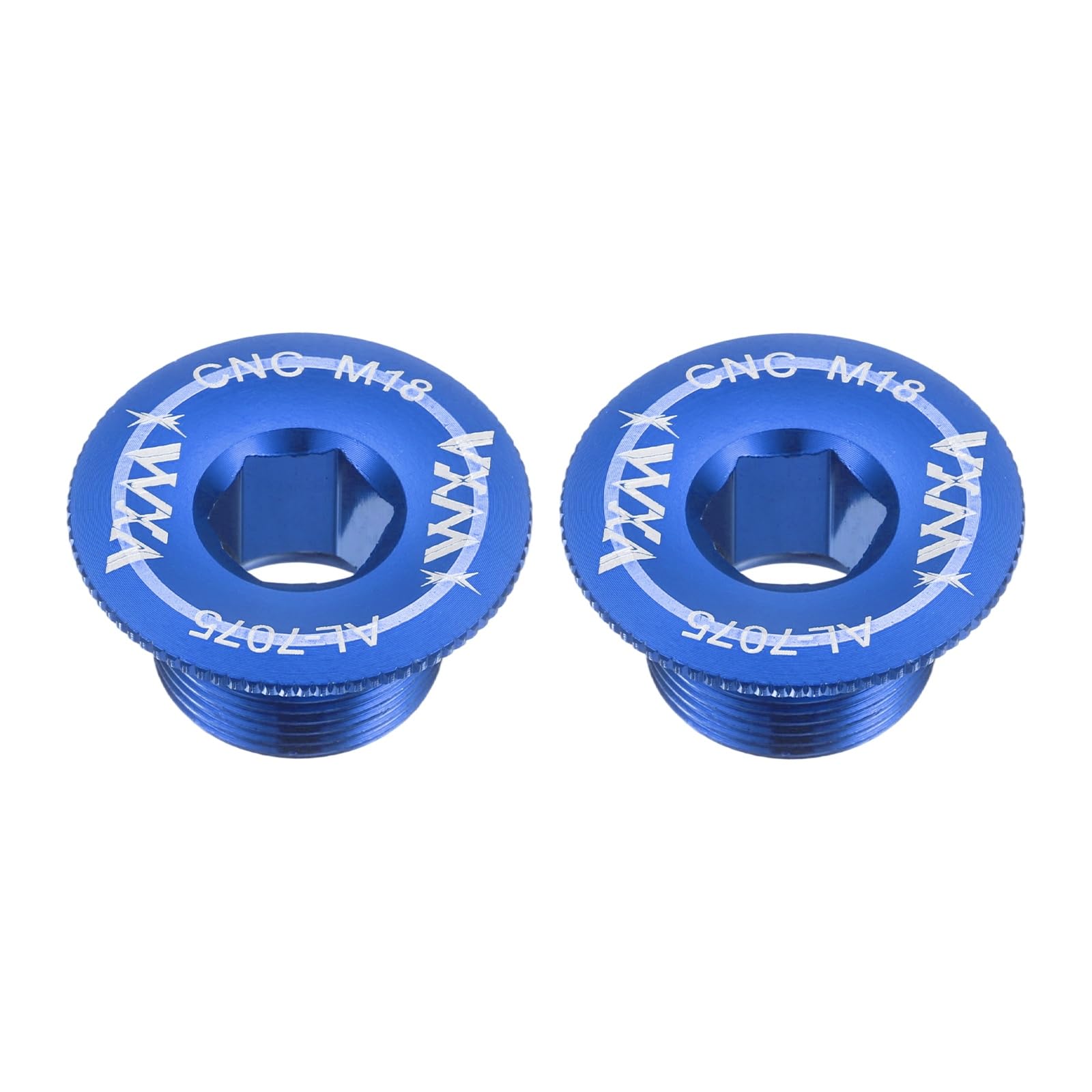 uxcell Set of 2 Crank Cover Screw M18 Aluminum Alloy