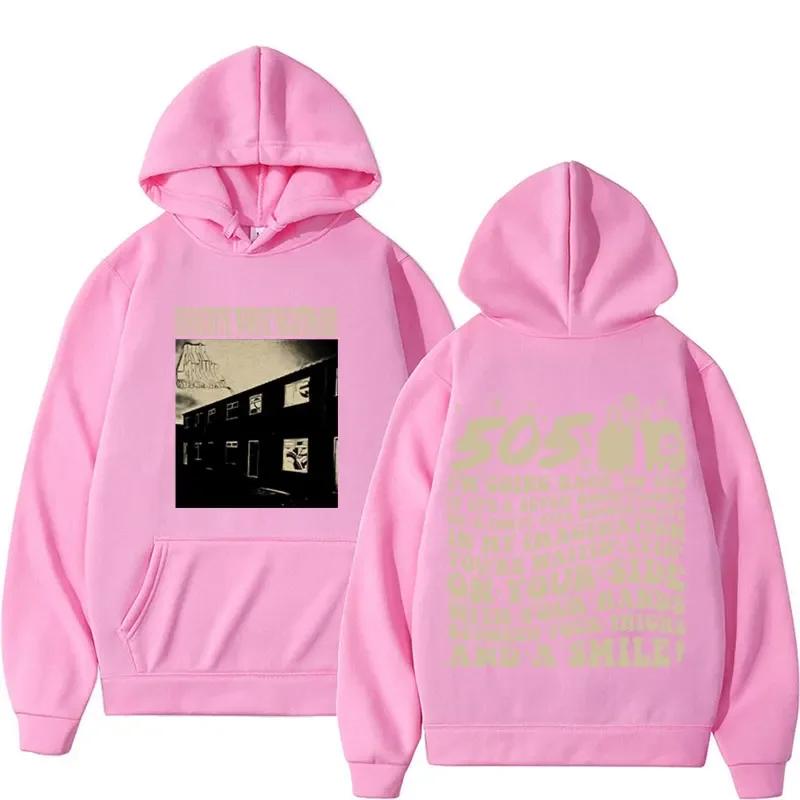 

Вінтажна толстовка з капюшоном Favorite Worst Nightmare Arctic Monkeys 505 Lyrics Print Толстовка для унісекс Модні толстовки Unisex в стилі хіп-хоп, рок L