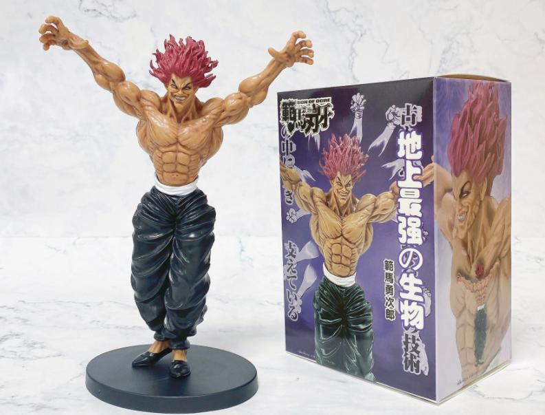 Baki the Grappler hanma baki Hanma Yujirō Hanayama Kaoru Jack Hanma Actionfigur Modell Sammlung Spielzeug 22CM