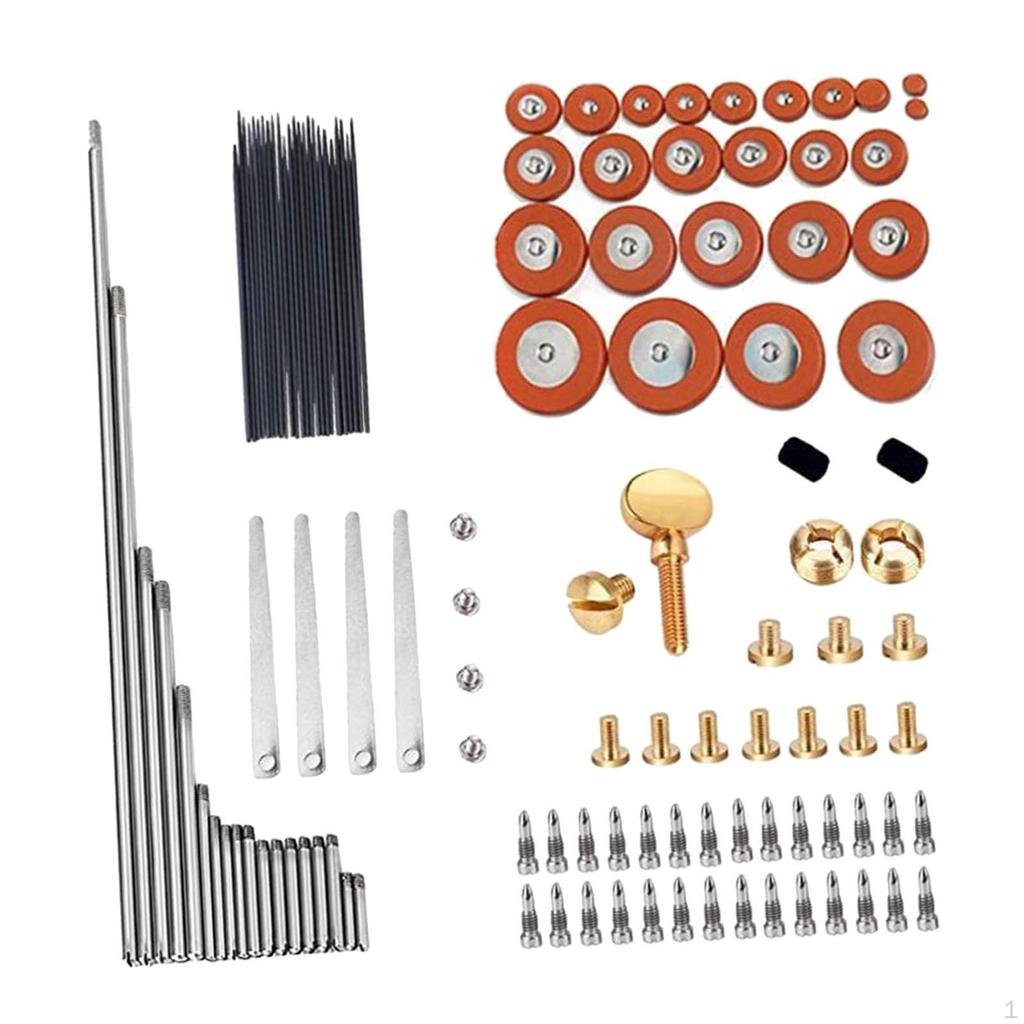 Alto Sax Maintenance Kits Saxophone Accessories Metal Round Head Screws Sturdy Replace Repair