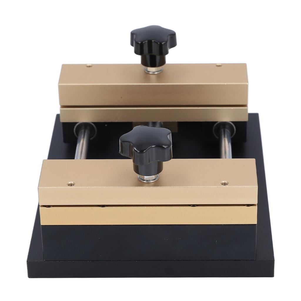 120 x 120 mm Laser-Markierungsmaschine, Zinnfolie-Klammer, Aluminiumlegierung, Zinnfolie, Papier-Befestigung