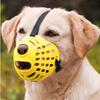 Breathable Pet Muzzle Adjustable Dog Mouth Guard Practical Dog Stop Barking Mask  Vet Visit