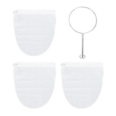 Bolsas Coladoras de Malla Fina Multiusos Reutilizables de Grado Alimenticio con Asa para Jugo de Soja