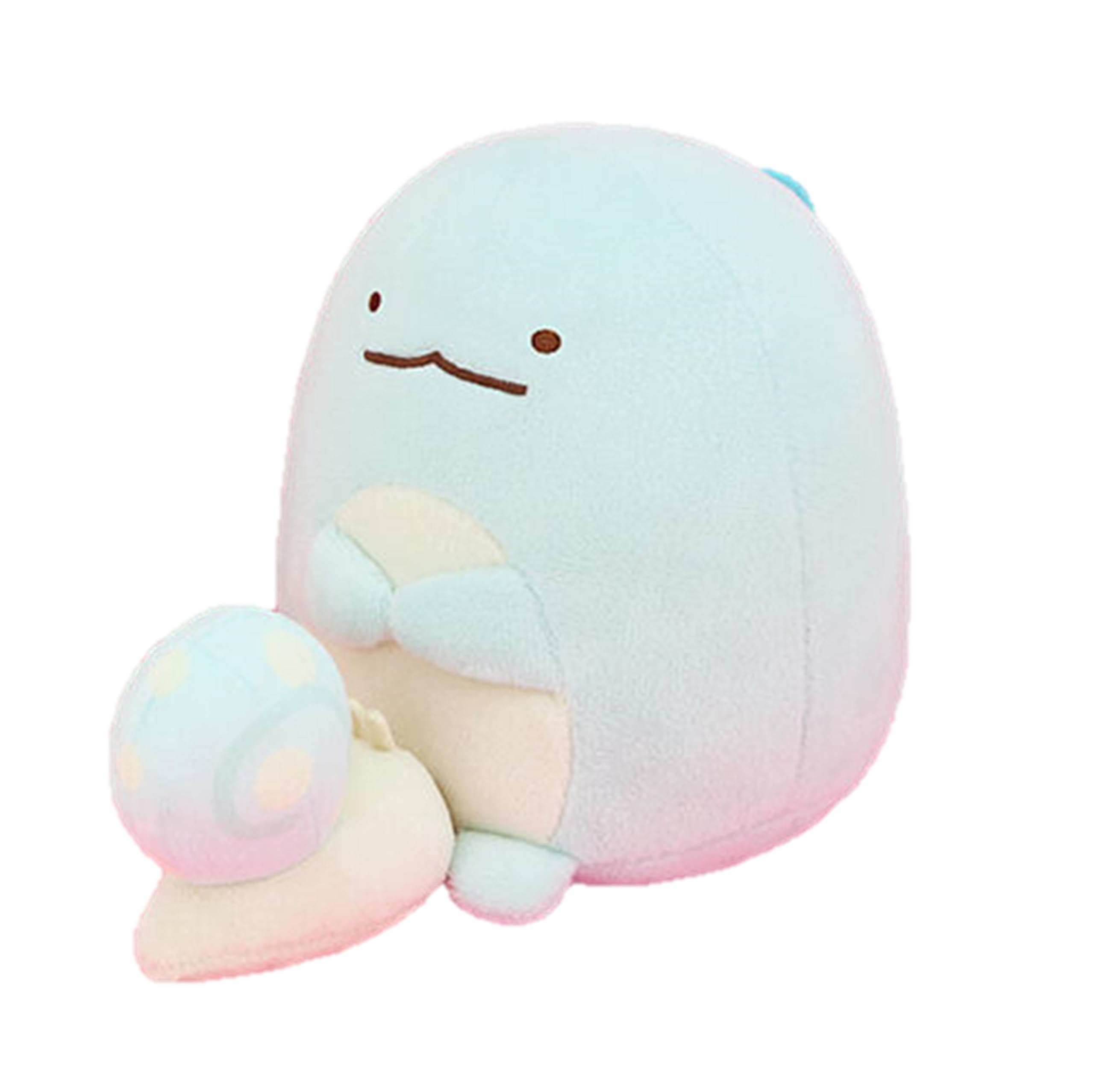 Sumikkogurashi Plush Toy, Shaking Hug, Sumikkogurashi Lizard and Fake Snail, Approx. 15cm