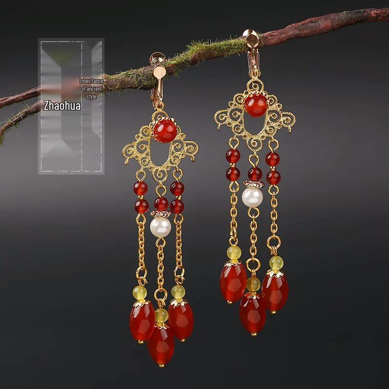Elegant Ebony Flower Hairpin for Women – Ancient Style, High-End Feel, Simple Chinese Design, Perfect for Daily Use.