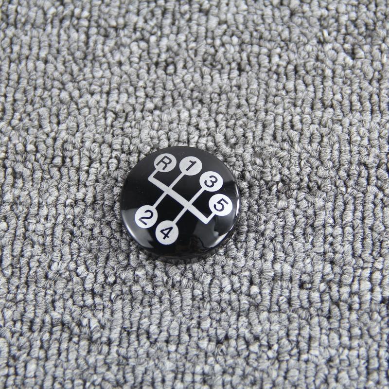 Gear Shift Knob Speed Number Cap Emblem For Opel Corsa Tigra Combo Vauxhall Astra Zafira Astra