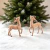 Cute Portable Deer Keychain 11.5Cm Length Korean Style Diy Bead Case Handmade Bag Pendant