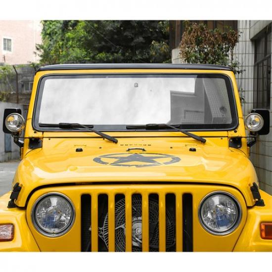 Auto Licht Lampe A-Säulen Halterung Montagehalter Kit für Jeep Wrangler TJ 1997-06