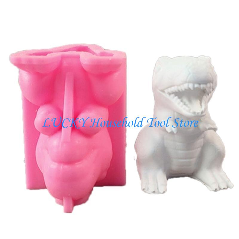 J0MC Animal Silicones Molds for Crafting Gypsum Decorations China Mainland