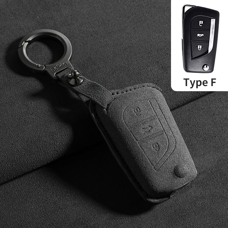 

For Toyota Auris Verso Yaris Aygo Corolla Reiz Avensis RAV4WIL DLANDER Car Key Bag Case Holder Remote Key Keychain