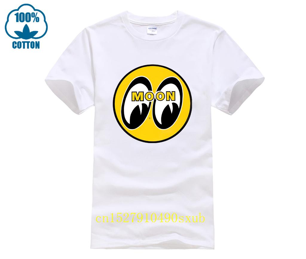 Moon Eyes Moon Equipped Classic Mens Tight Fitting Sports Tshirtgym Sportswearoversized T Shirt