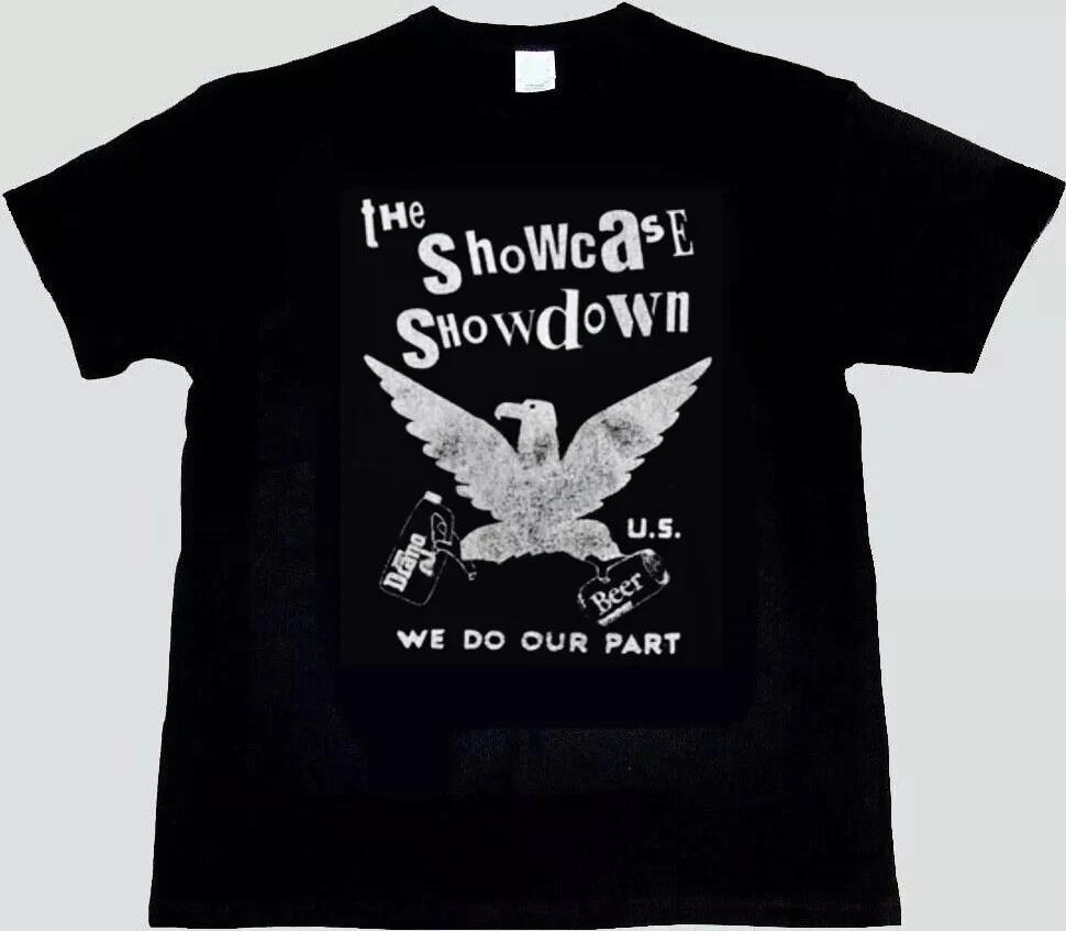 Men s and Women s T-shirts Showcase Showdown Shirt Punk Hardcore band shirt XXL