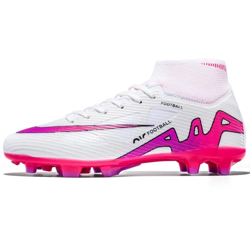 Original New Men Soccer Shoes Indoor Professional Society Cleats Football Shoes Grass Training TF/FG Fast  Football Field Boots