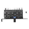 PC Fan Hub 8 Channels Knob Cooling Fan Speed Controller for CPU Chassis Hard Drive VGA PWM Fan PCI Bracket